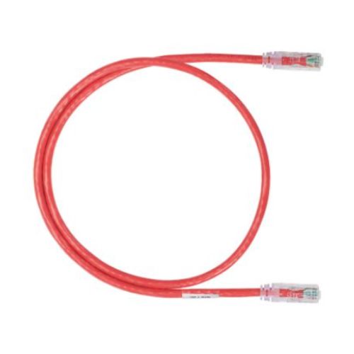 3 FT Category 6 Stranded Unshielded UTP Patch Cord Red NK6PC3RDY