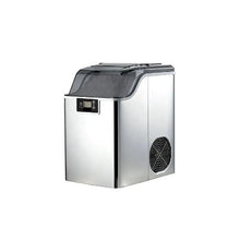 44 Lbs/Day Compact Countertop Nugget Ice Maker with Self-Cleaning for Kitchen, Bar & Office Gray