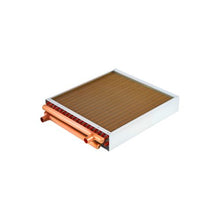 Premium 18x18 Inch Water-to-Air Heat Transfer Coil with Copper Tubes & Aluminum Fins High Performance 120K BTU Heating and Cooling Exchanger