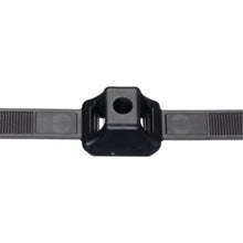 Extra Heavy Cross Section Double Clamp Cable Tie With Spacer Black PLDC2.5EH-L350 (Pack of 50)
