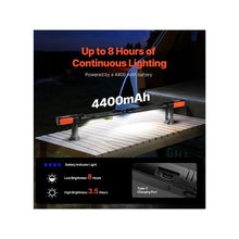 Magnetic High Brightness 1450LM LED Work Bar 4400mAh Multi Angle Rechargeable Mechanic Light