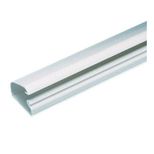 8 ft LD5 Surface Raceway Low Voltage Single Channel International Gray LD5IG8-A