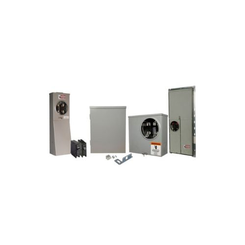 1 Gang 100A 240V Single Phase Four Jaw Meter Socket 1009085CH