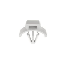Nylon Standard Push Barb Cable Tie Mount Natural PWMS-H25-C (Pack Of 100)