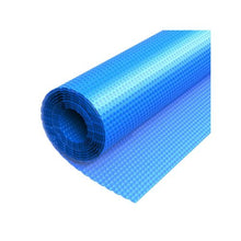 36 x 18 ft 8 Mil Blue Rectangle Solar Pool Blanket Bubble Swimming Pool Cover with PE Material Heat Absorbing & Retaining Cover for Above Ground & Inground Pools