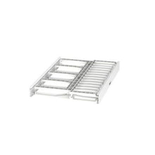 1RU High Capacity Horizontal Dual Sided Cable Manager White NM1WH
