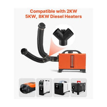 Heavy-Duty 3-Way Y Branch Connector for Diesel Heater Warm Air Ducting Systems