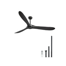 72-Inch Large Modern Exterior Ceiling Fan with Remote for Living Room & Patio
