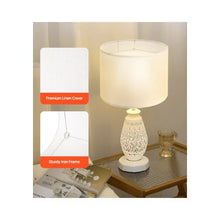 13x10 Inch Medium Replacement Fabric Drum Lamp Shades for Table & Floor Lamps Off-white Linen