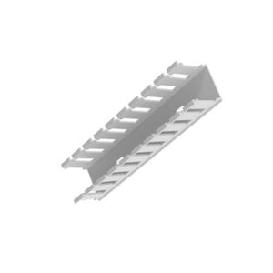 Halogen Free Wide Slot Base Wiring Duct White NE1.5X1.5WH6 (Pack of 6)