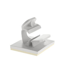 Adhesive Latching Wire Clip Natural LWC75-A-L (Pack of 50)