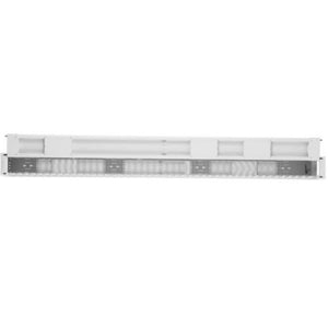 45RU Vertical 8 Wide Dual Sided Cable Manager White PE2VD08WH