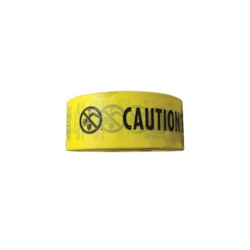 1000 Ft Non Metallic Standard Underground Marking Warning Tape Yellow STY31