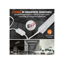 Heavy Duty 80W 8FT Ceiling Shop Light 10000LM LED Linear Utility Lights & Garage & Warehouse Lights