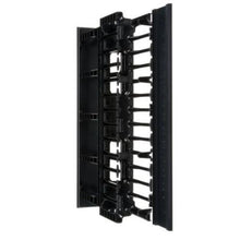 2RU High Capacity Horizontal Dual Sided Cable Manager Black NM2