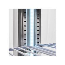 54 Inch Commercial Reach In Freezer 43.2 Cu.Ft. 2 Door Stainless Steel Upright Freezer with 8 Adjustable Shelves