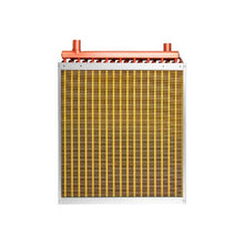 Premium 18x18 Inch Water-to-Air Heat Transfer Coil with Copper Tubes & Aluminum Fins High Performance 120K BTU Heating and Cooling Exchanger