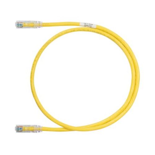 Stranded Shielded Patch Cord Category 6A Modular Plug Yellow NK6APC15MYL