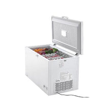 12.8 Cu.Ft Freestanding Commercial Chest Freezer with 345 L Capacity Locking Lid 7 Level Adjustable Temperature