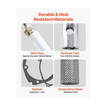 Diesel Heater Glow Plug Repair Kit with Atomization Mesh and Gasket Set for 5KW/8KW Heaters