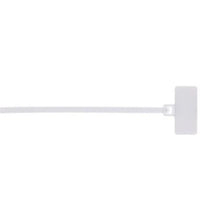 Flame Retardant Write On Cable Tie Ivory PLF1M-M69 (Pack of 1000)