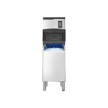 800LBS Daily Production Commercial Ice Cube Maker with 300LBS Large Capacity Storage Bin