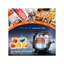 28 Inch Commercial Frozen Prep Refrigerator 7.4 Cu.Ft. Stainless Steel Sandwich & Salad Freezer Table