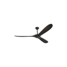 72-Inch Large Modern Exterior Ceiling Fan with Remote for Living Room & Patio