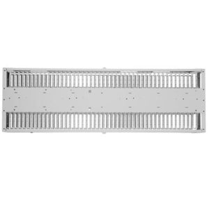 52RU Vertical 10 Wide Dual Sided Cable Manager White PE2VD1096WH