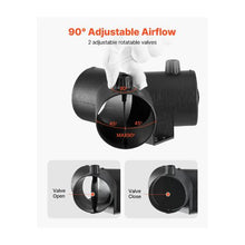 Heavy-Duty 3-Way Y Branch Connector for Diesel Heater Warm Air Ducting Systems