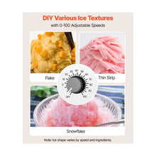 High Efficiency 88 LBS/Day Snowflake Ice Shaver Machine for Home & Small Businesses
