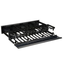 2RU High Capacity Horizontal Dual Sided Cable Manager Black NM2