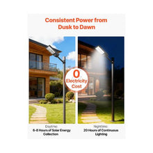 12000W Dusk to Dawn IP65 Waterproof Solar Powered LED Outdoor Wide Angle Motion Sensor Street Light