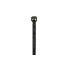 Heat Stabilized Nylon Intermediate Cross Section Locking Cable Tie Black PLT2I-M300 (Pack of 1000)