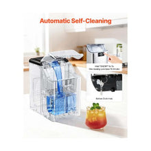 44 Lbs/Day Compact Countertop Nugget Ice Maker with Self-Cleaning for Kitchen, Bar & Office Gray