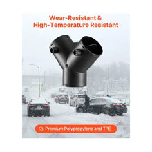 Heavy-Duty 3-Way Y Branch Connector for Diesel Heater Warm Air Ducting Systems