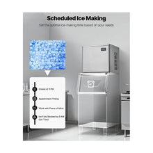 Professional 450 lbs/24H Large Capacity Commercial Ice Machine Head Only with Self-Cleaning