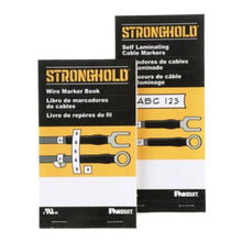 Stronghold Pre Printed Wire Marker Books White And Black PCMB-14