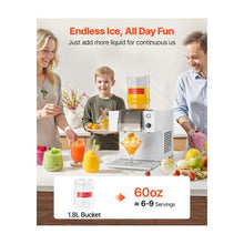 High Efficiency 88 LBS/Day Snowflake Ice Shaver Machine for Home & Small Businesses