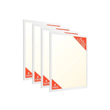 Commercial Ultra Slim Multi Watt 2x2 LED Flat Troffer Light Fixture 3CCT Selectable 0-10V Dimmable