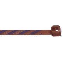 Nylon Cross Section Miniature Premium Cable Tie Brown With Violet PLT1M-L1-7 (Pack of 50)