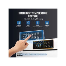 32 L Commercial Stainless Steel Blast Chiller Freezer 1.1 Cu.Ft Compact Blast Chiller with Tray Capacity & Freezing Unit