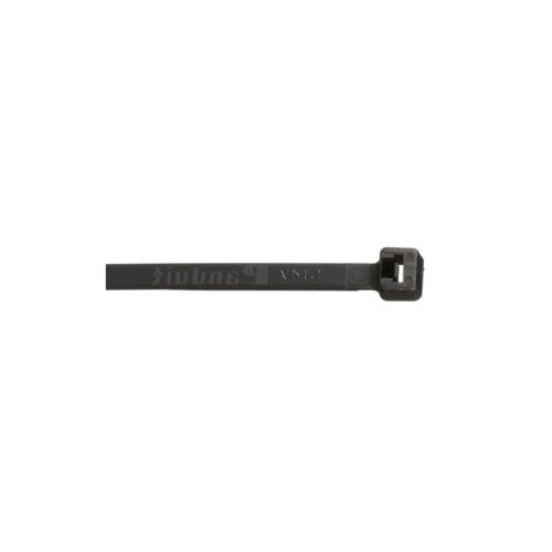 Heat Stabilized Nylon Intermediate Cross Section Locking Cable Tie Black PLT2I-M300 (Pack of 1000)