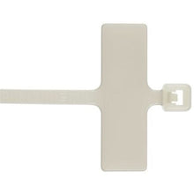 Cross Section Miniature Wrap Marker Cable Tie Natural PLM1M-M (Pack of 1000)