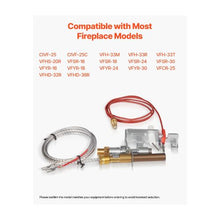 Natural Gas Fireplace Pilot Assembly Replacement for OE 103779-01, PP231 & NG8218