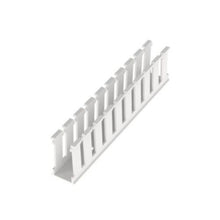 Polyphenylene Oxide Wide Slot Base Wiring Duct White NE1X3WH6 (Pack of 6)