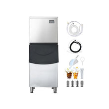 650 lb High Capacity Commercial Ice Machine with Touchscreen & Self-Cleaning Function