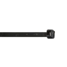 Weather Resistant Standard Cross Section Cable Tie Black PLT1S-M0 (Pack of 1000)