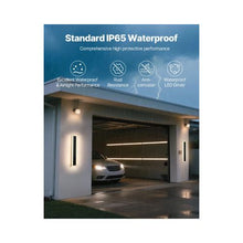 Adjustable Color Temperature Dimmable LED IP65 Waterproof Outdoor Wall Lights Fixtures 2 Pack