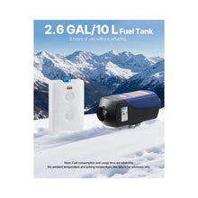 12V/24V Portable Quick Heating Low Noise 8KW Diesel Air Warmer for Vans, RVs & Campers